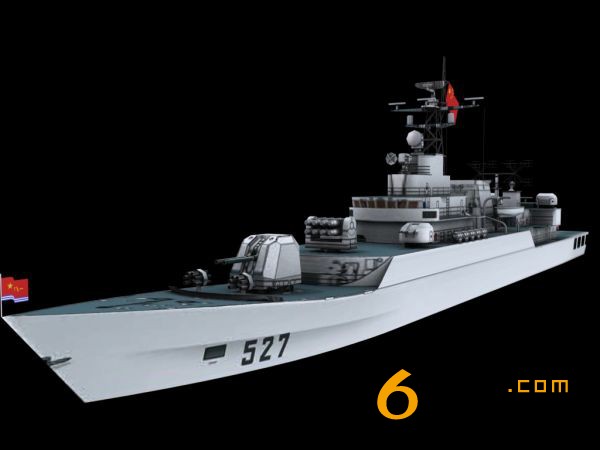 西峡3d护卫舰模型